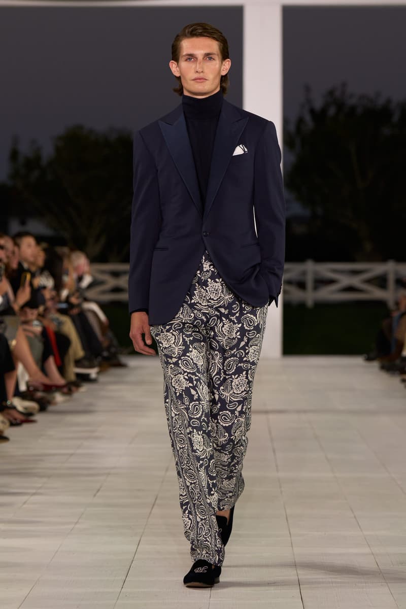 Ralph Lauren 2025 spring runway show new york fashion week