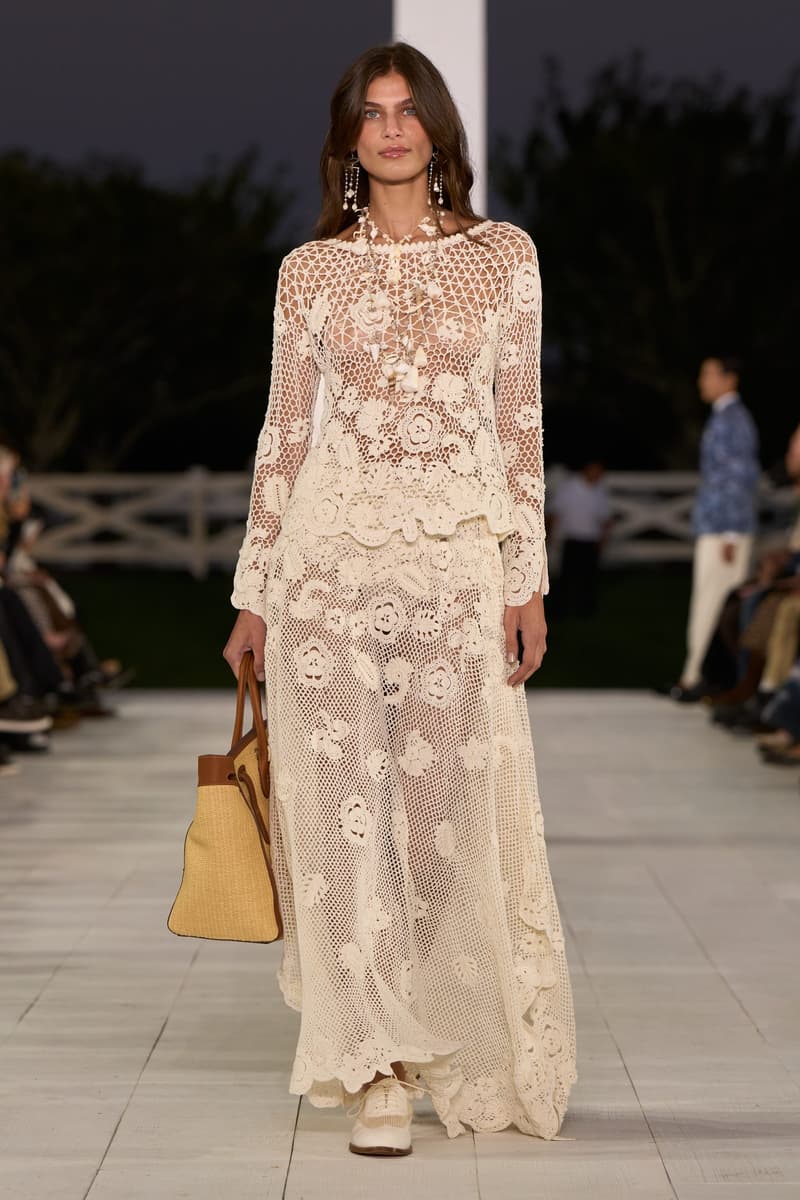 Ralph Lauren 2025 spring runway show new york fashion week