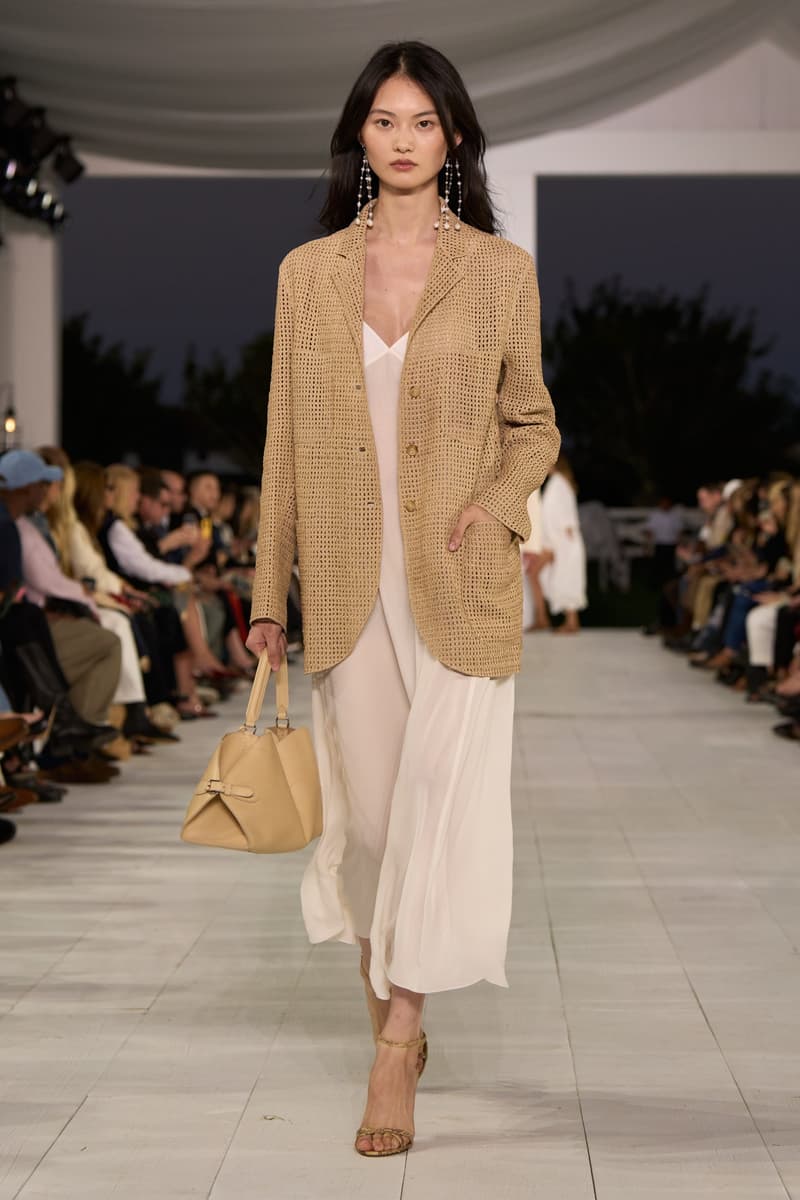 Ralph Lauren 2025 spring runway show new york fashion week