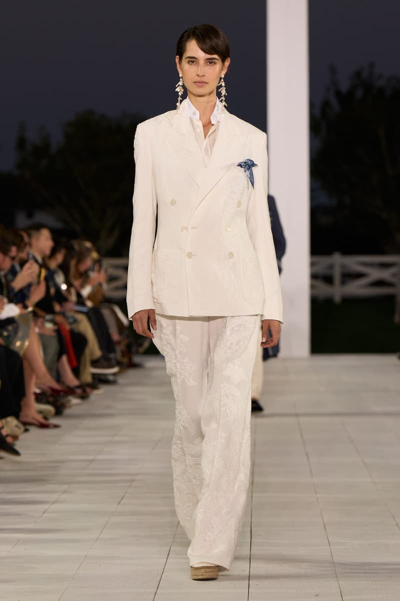 Ralph Lauren 2025 spring runway show new york fashion week