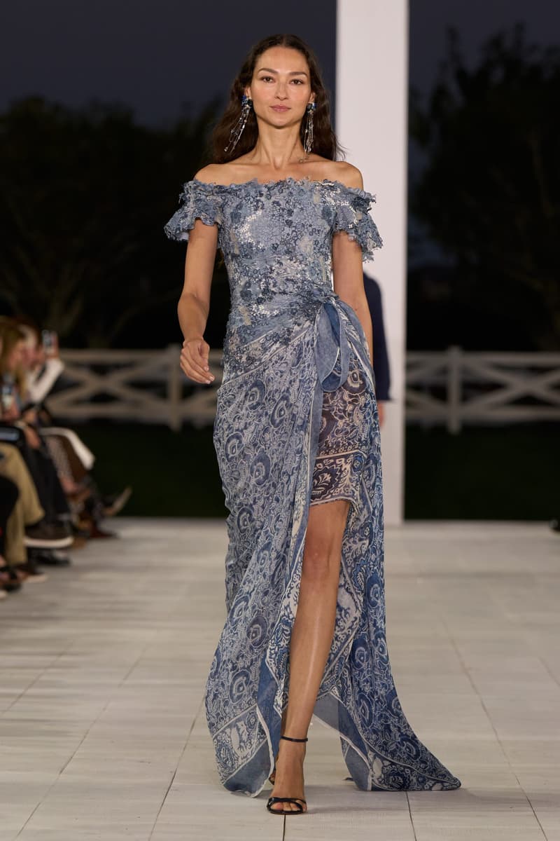 Ralph Lauren 2025 spring runway show new york fashion week