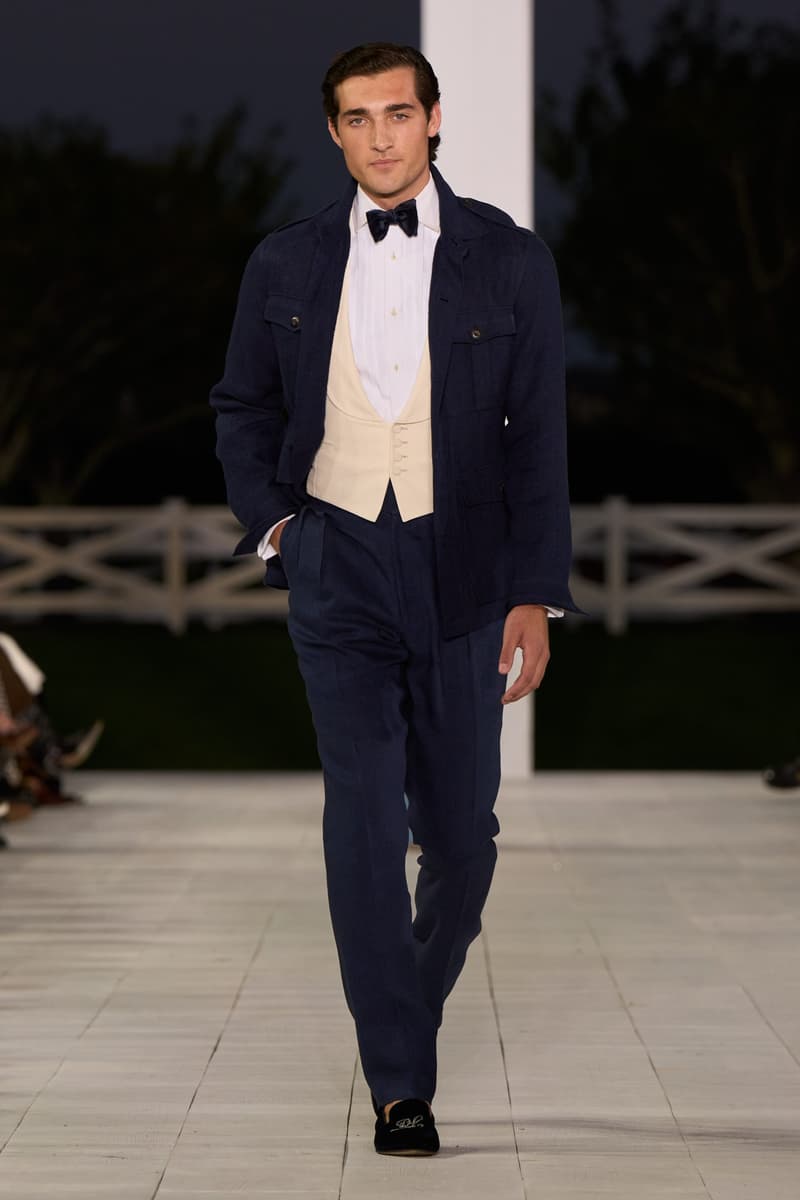 Ralph Lauren 2025 spring runway show new york fashion week