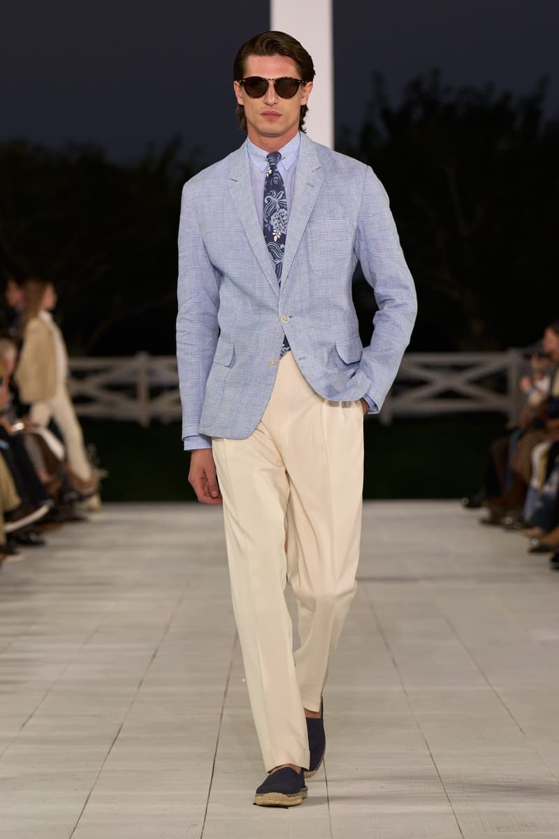 Ralph Lauren 2025 spring runway show new york fashion week