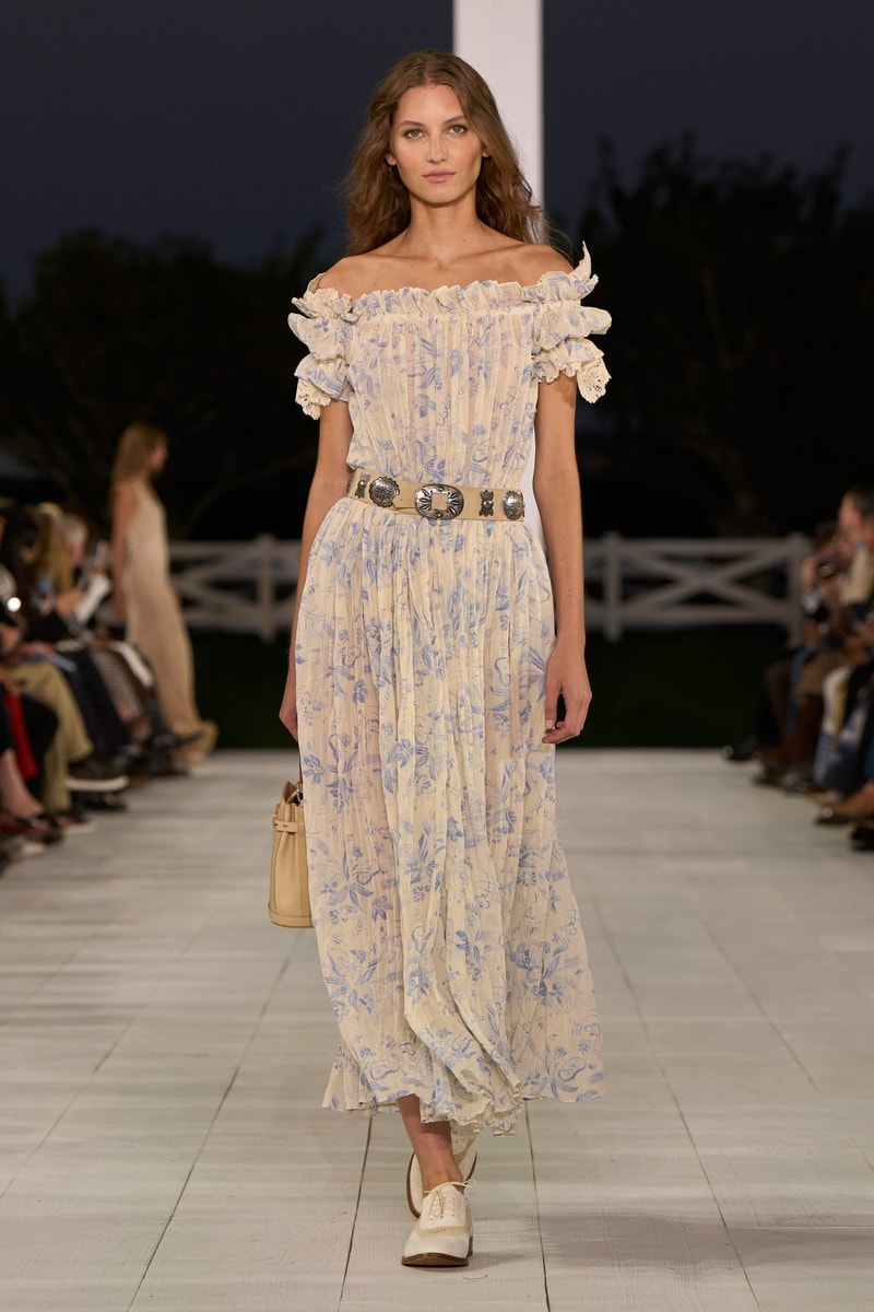 Ralph Lauren 2025 spring runway show new york fashion week 