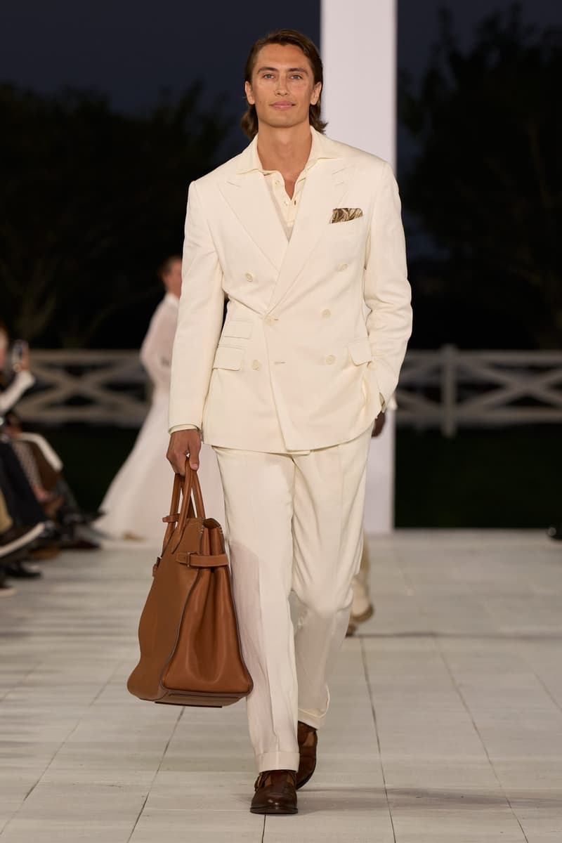 Ralph Lauren 2025 spring runway show new york fashion week