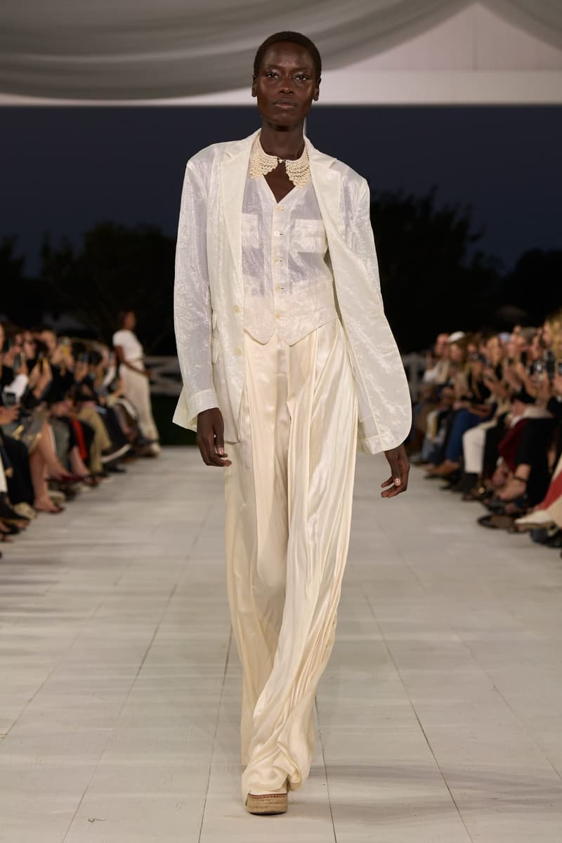 Ralph Lauren 2025 spring runway show new york fashion week