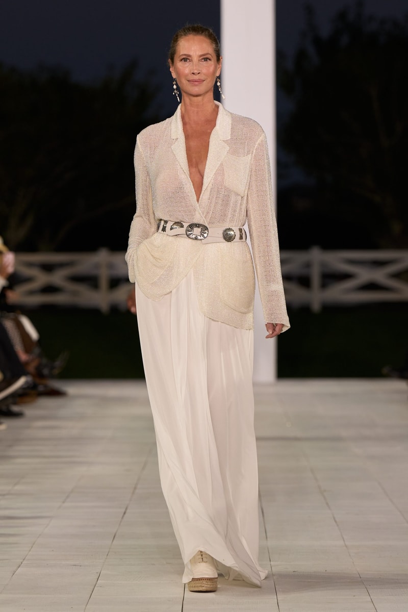 Ralph Lauren 2025 spring runway show new york fashion week 