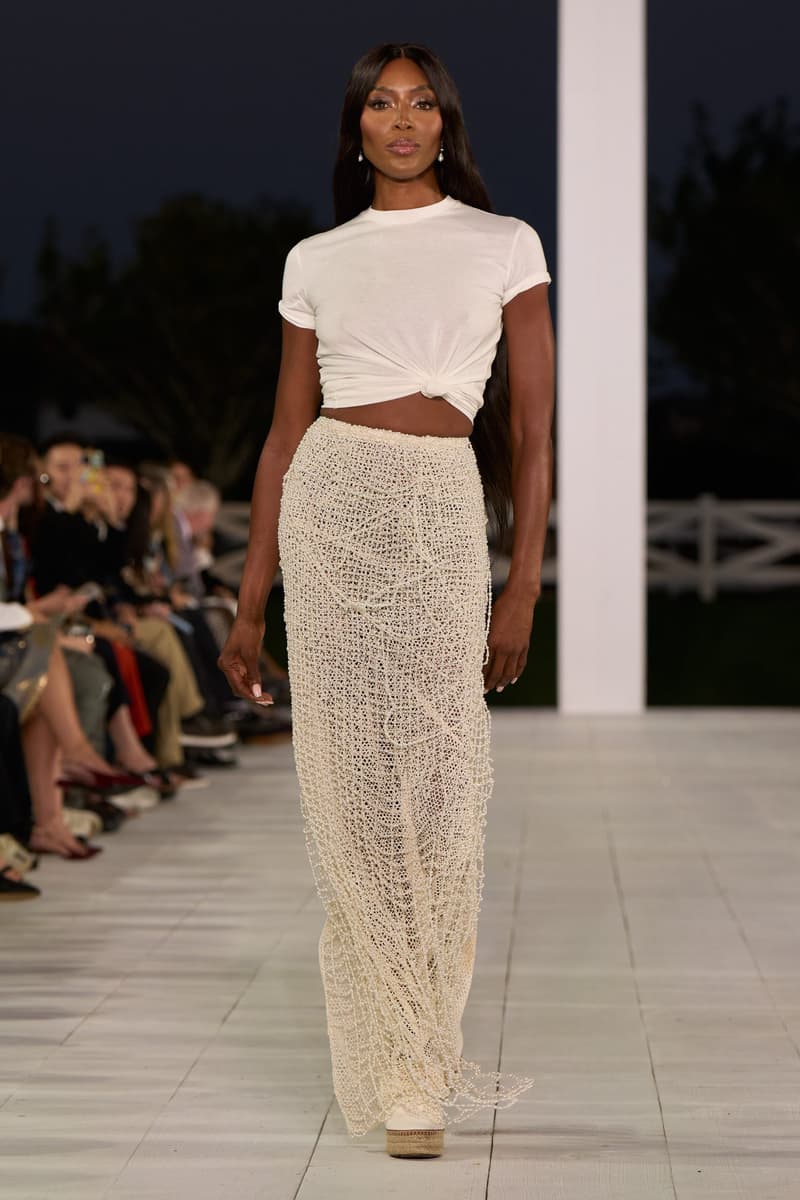 Ralph Lauren 2025 spring runway show new york fashion week