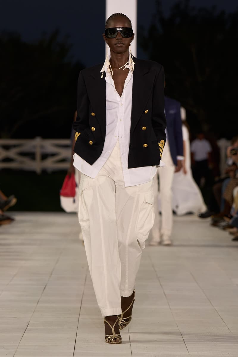 Ralph Lauren 2025 spring runway show new york fashion week