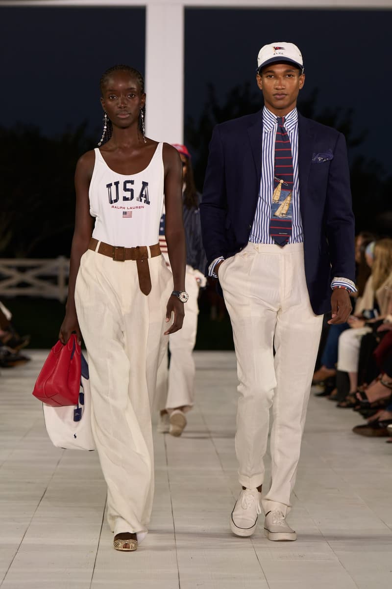 Ralph Lauren 2025 spring runway show new york fashion week