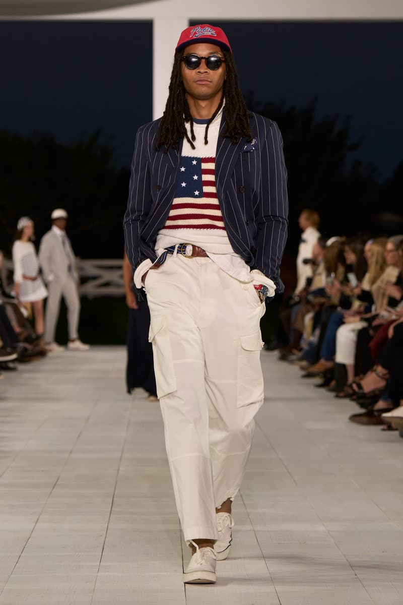 Ralph Lauren 2025 spring runway show new york fashion week