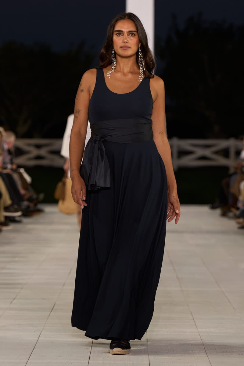 Ralph Lauren 2025 spring runway show new york fashion week