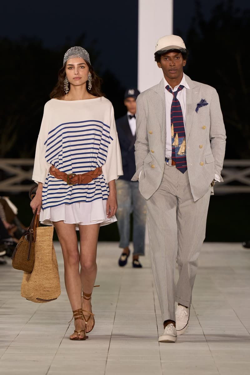 Ralph Lauren 2025 spring runway show new york fashion week