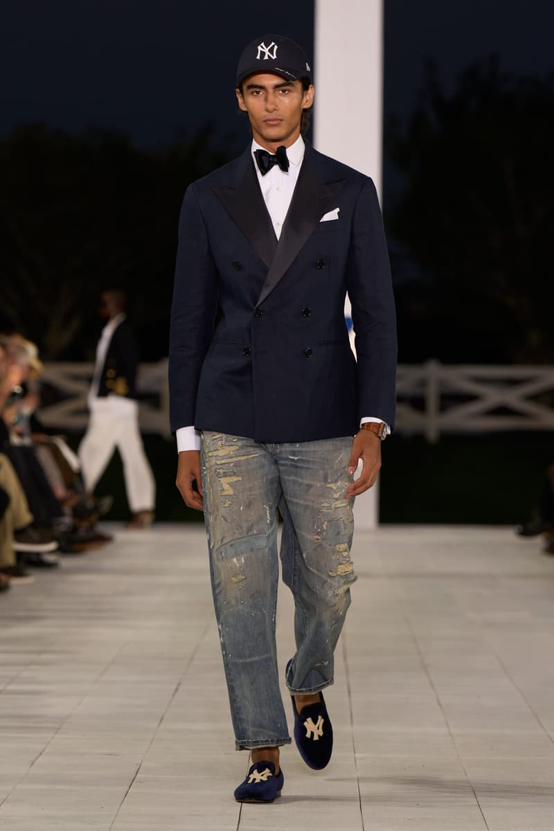 Ralph Lauren 2025 spring runway show new york fashion week