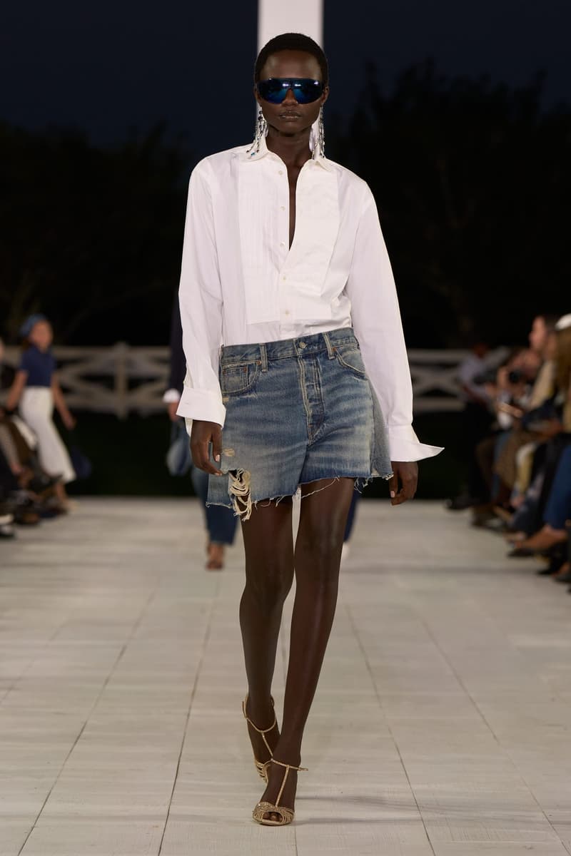 Ralph Lauren 2025 spring runway show new york fashion week