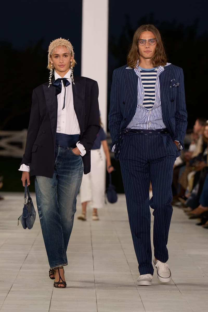 Ralph Lauren 2025 spring runway show new york fashion week