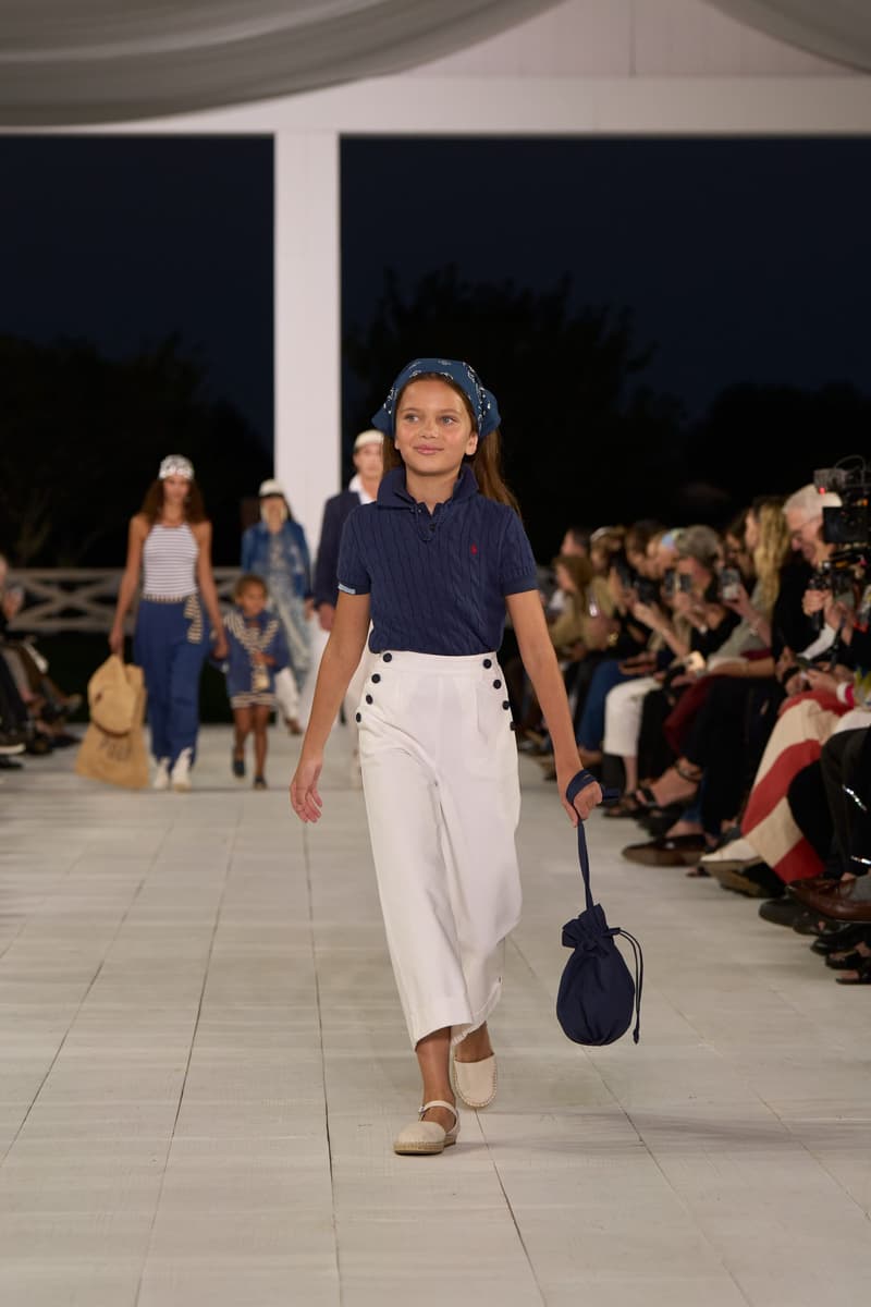 Ralph Lauren 2025 spring runway show new york fashion week