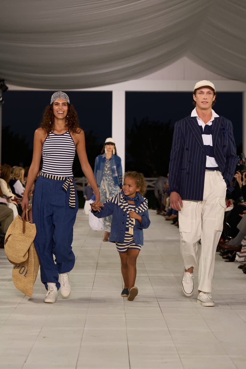 Ralph Lauren 2025 spring runway show new york fashion week