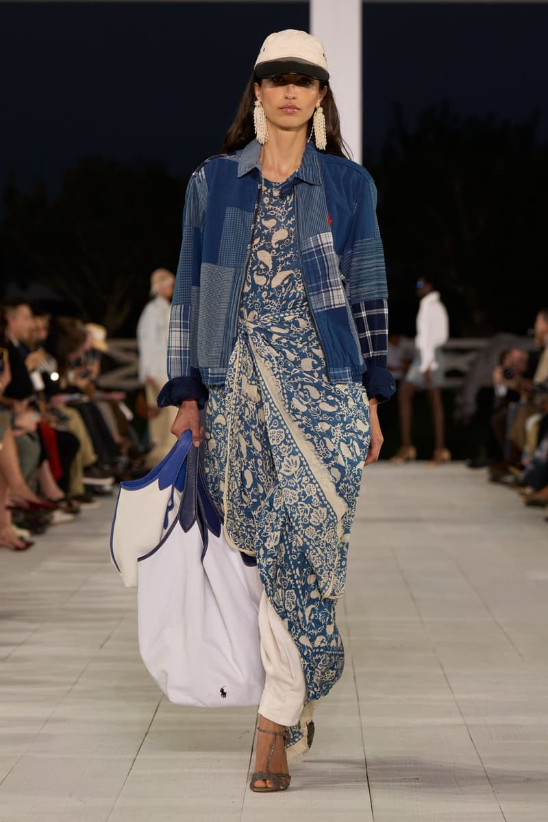 Ralph Lauren 2025 spring runway show new york fashion week