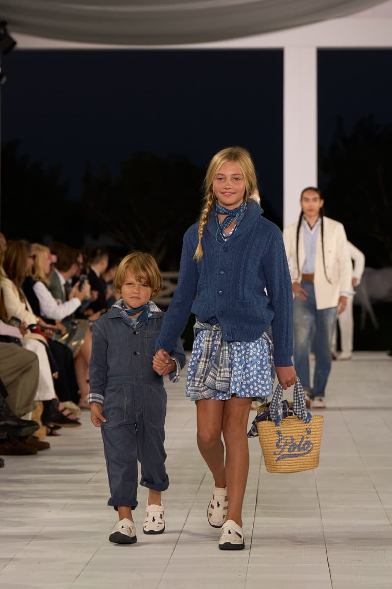 Ralph Lauren 2025 spring runway show new york fashion week