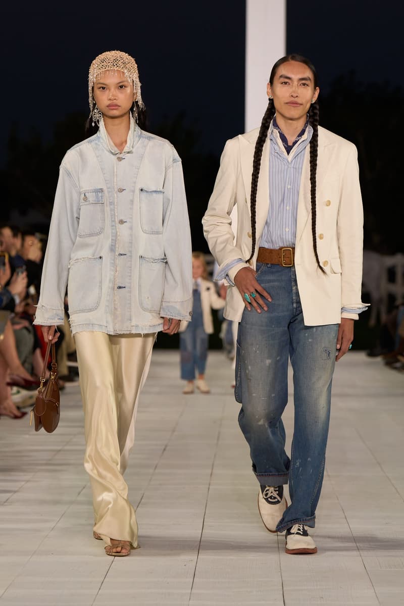 Ralph Lauren 2025 spring runway show new york fashion week