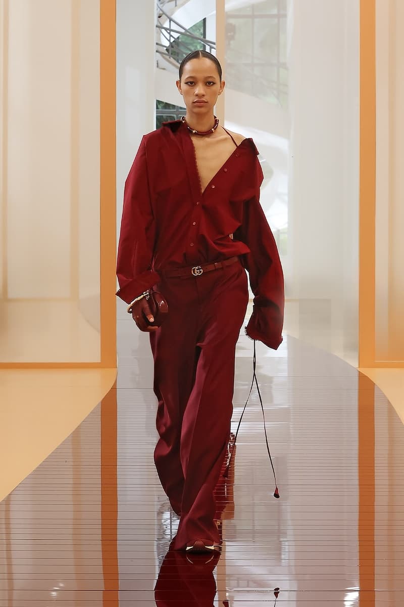 gucci 2025 spring summer Sabato De Sarno fashion show runway milan details looks