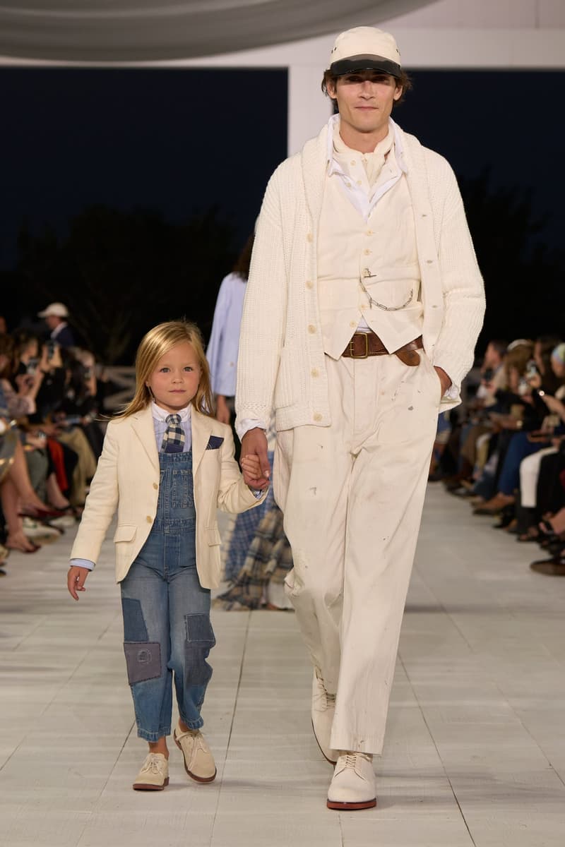 Ralph Lauren 2025 spring runway show new york fashion week
