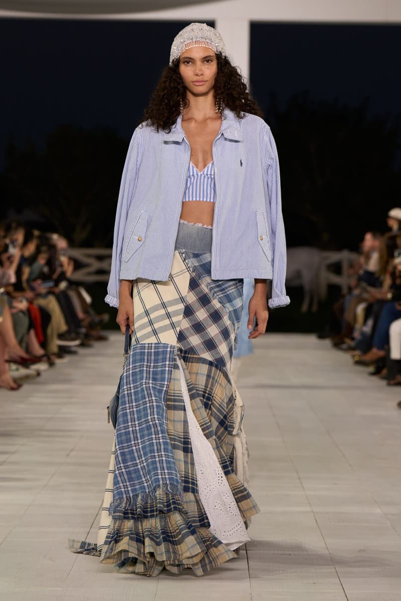 Ralph Lauren 2025 spring runway show new york fashion week