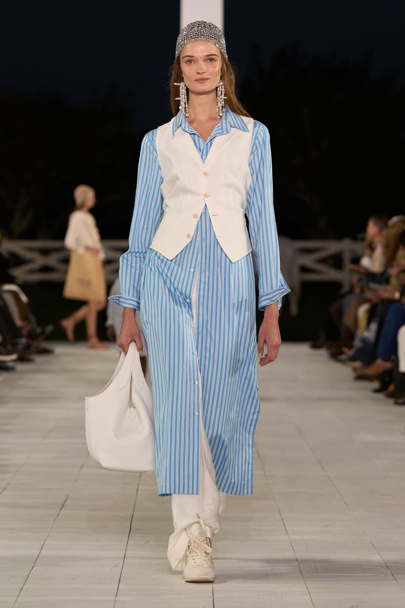 Ralph Lauren 2025 spring runway show new york fashion week