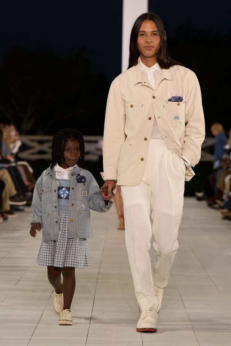 Ralph Lauren 2025 spring runway show new york fashion week
