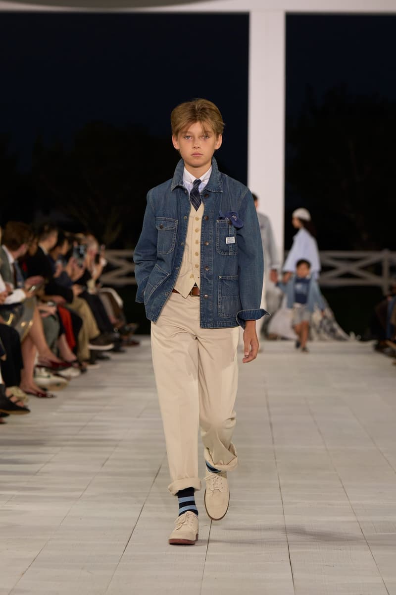 Ralph Lauren 2025 spring runway show new york fashion week