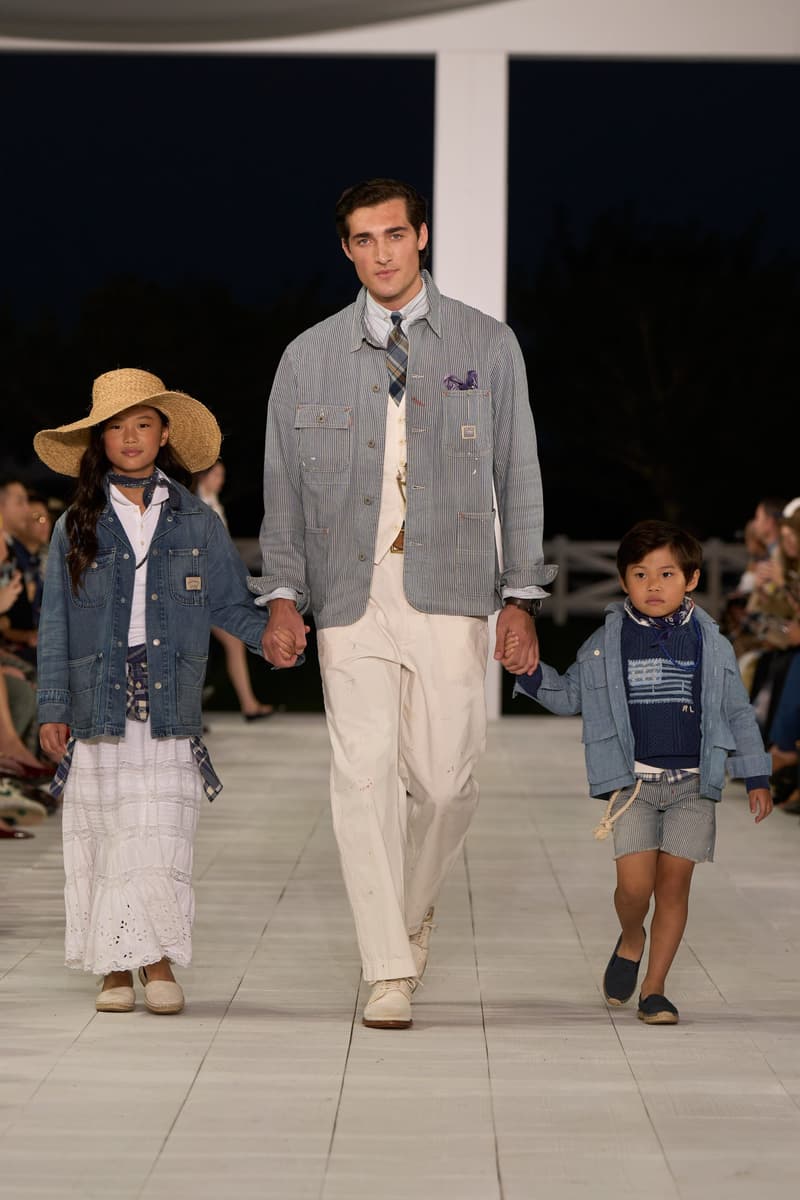 Ralph Lauren 2025 spring runway show new york fashion week