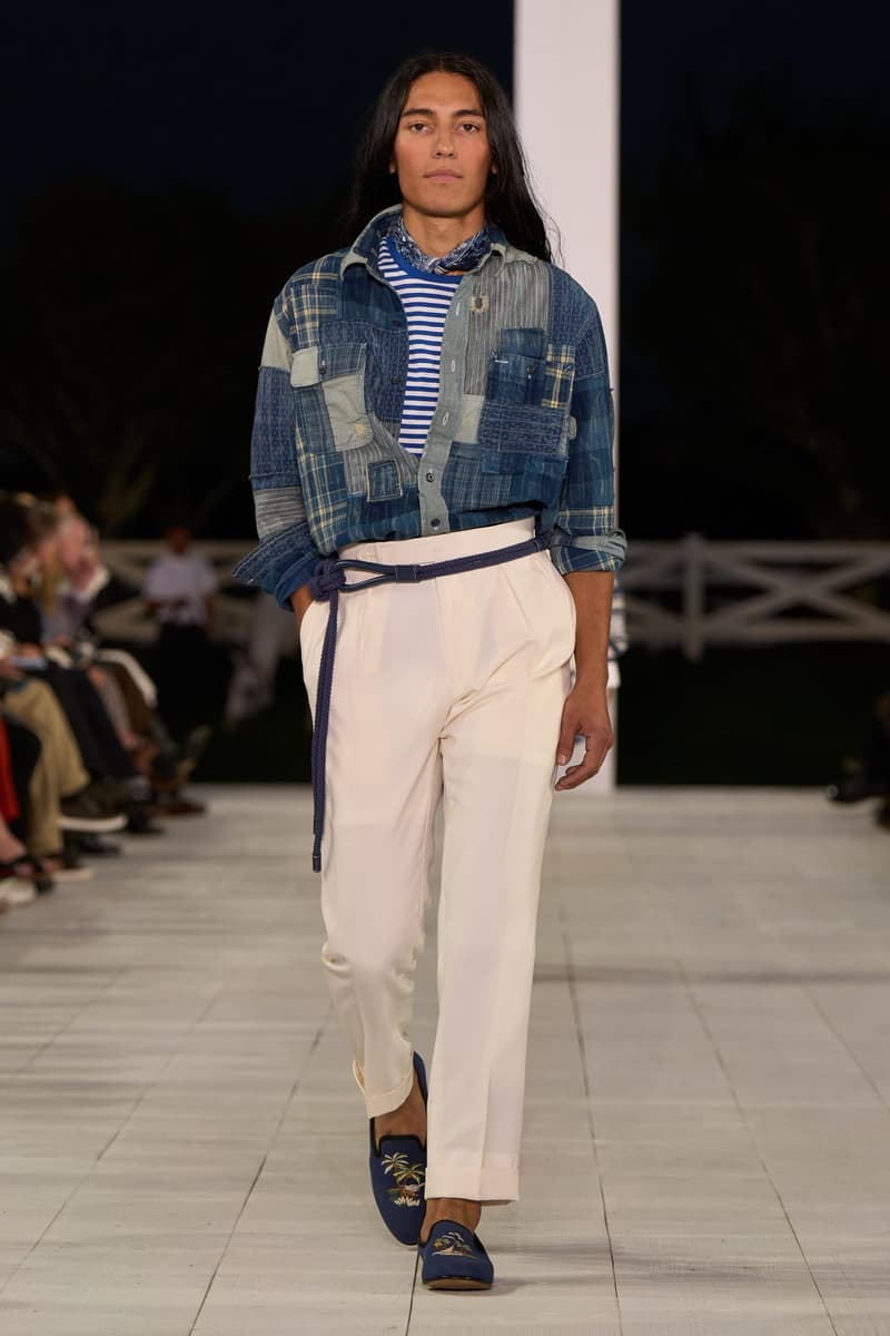 Ralph Lauren 2025 spring runway show new york fashion week