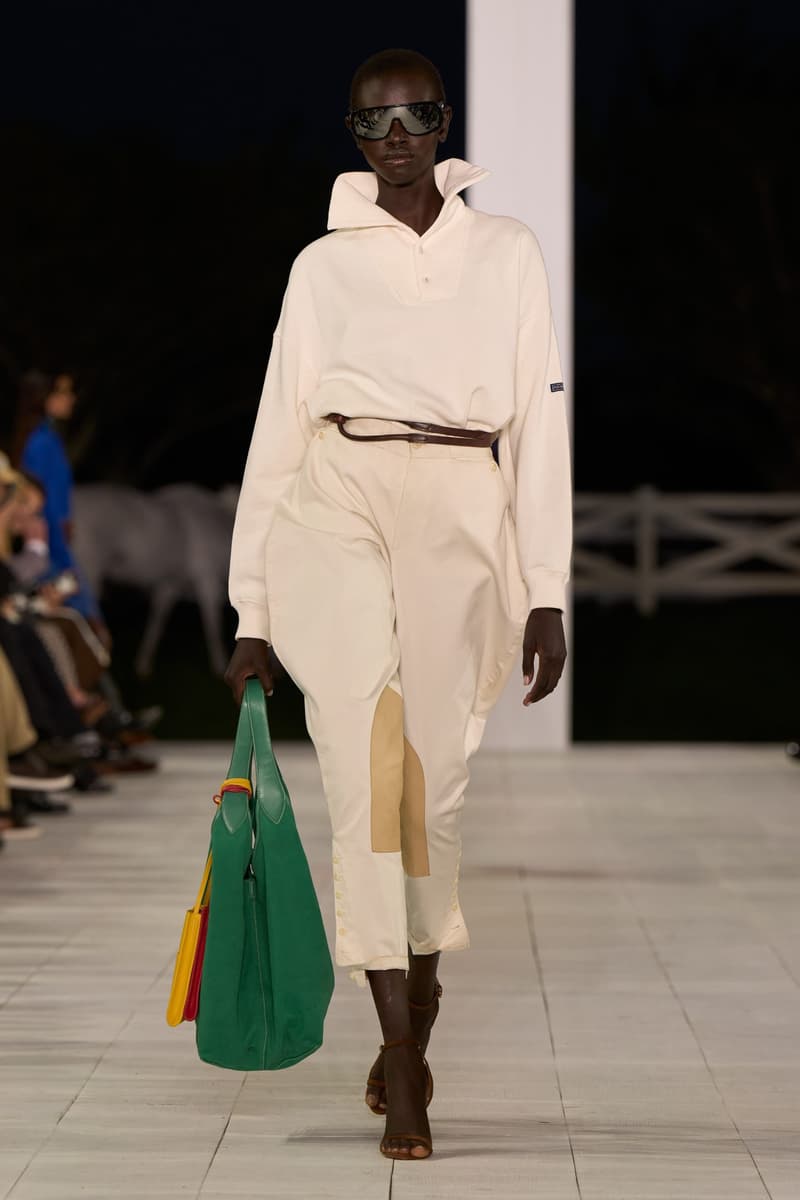 Ralph Lauren 2025 spring runway show new york fashion week