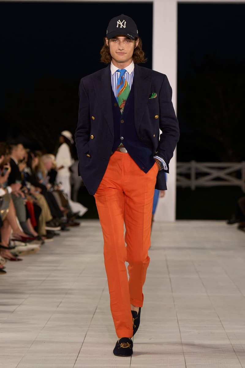 Ralph Lauren 2025 spring runway show new york fashion week