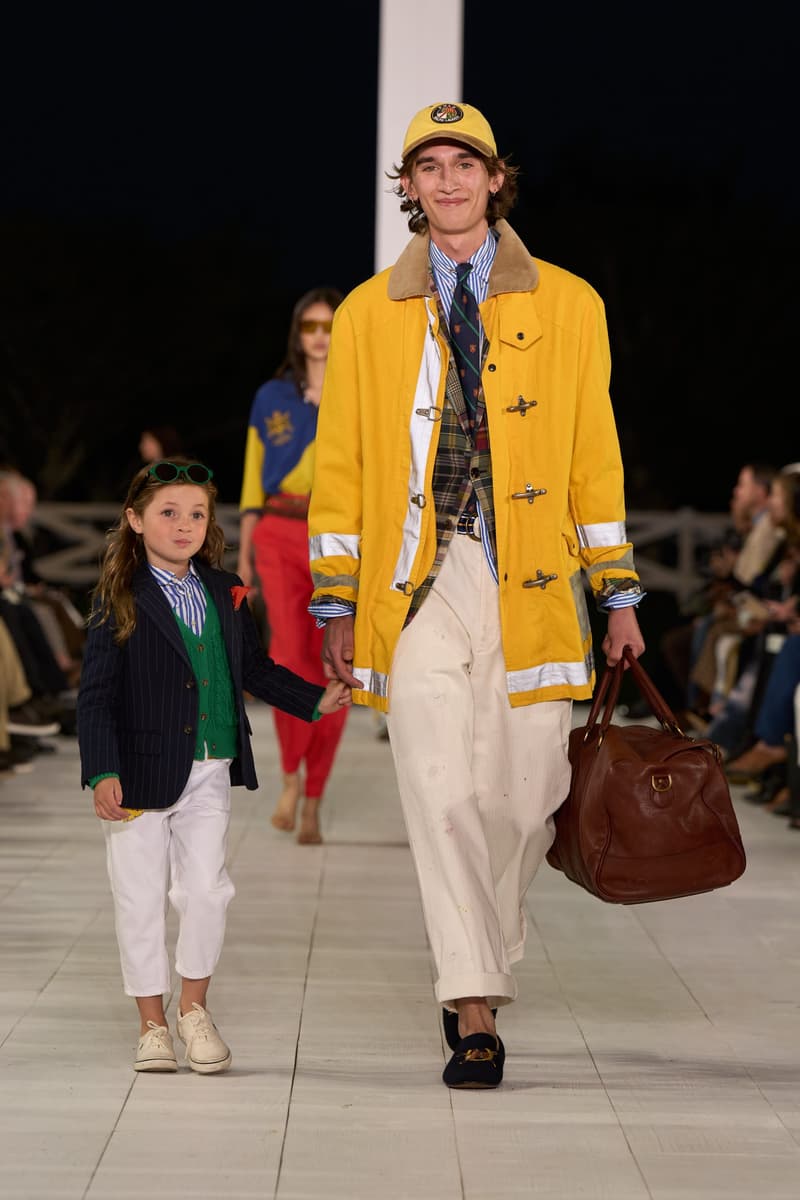 Ralph Lauren 2025 spring runway show new york fashion week