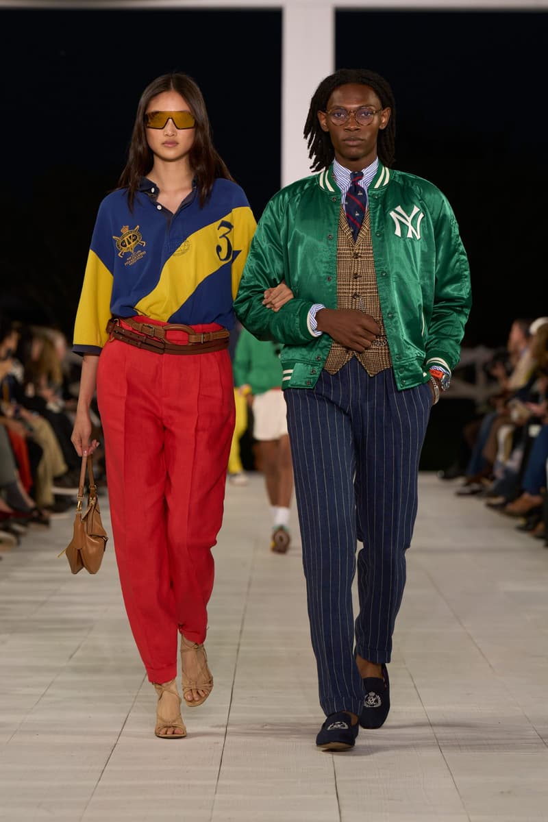 Ralph Lauren 2025 spring runway show new york fashion week