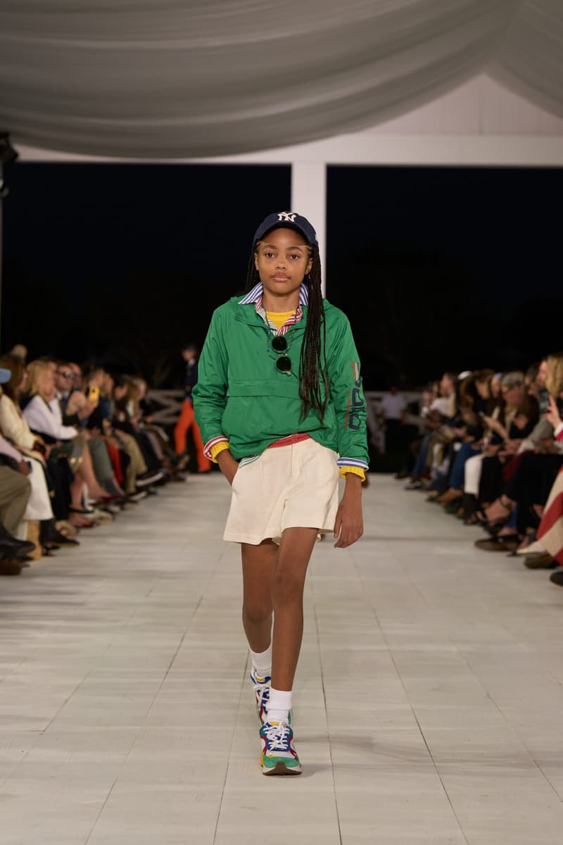 Ralph Lauren 2025 spring runway show new york fashion week
