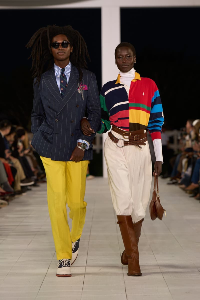 Ralph Lauren 2025 spring runway show new york fashion week
