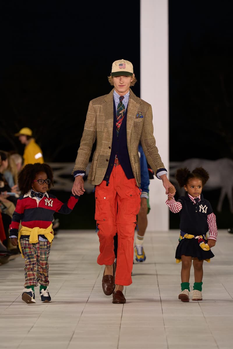 Ralph Lauren 2025 spring runway show new york fashion week