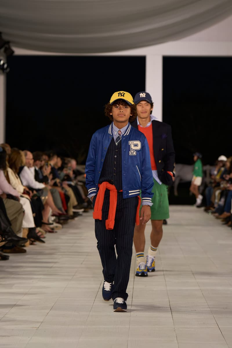 Ralph Lauren 2025 spring runway show new york fashion week