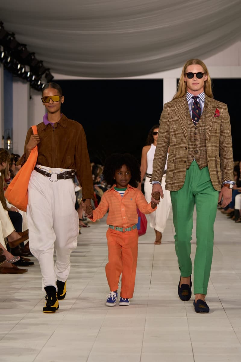 Ralph Lauren 2025 spring runway show new york fashion week