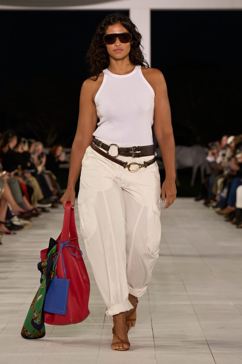 Ralph Lauren 2025 spring runway show new york fashion week
