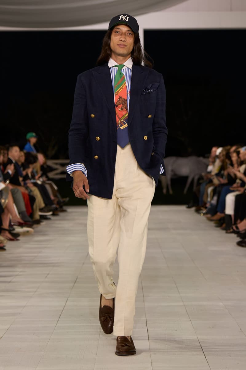 Ralph Lauren 2025 spring runway show new york fashion week