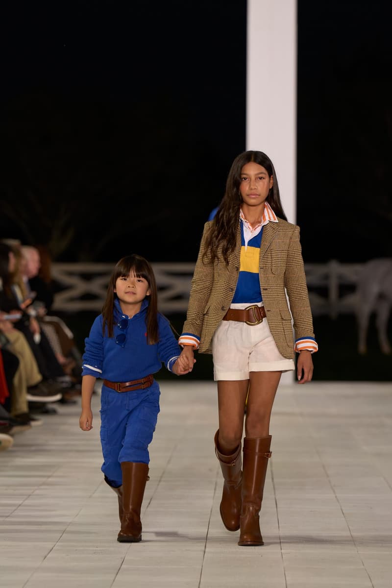 Ralph Lauren 2025 spring runway show new york fashion week