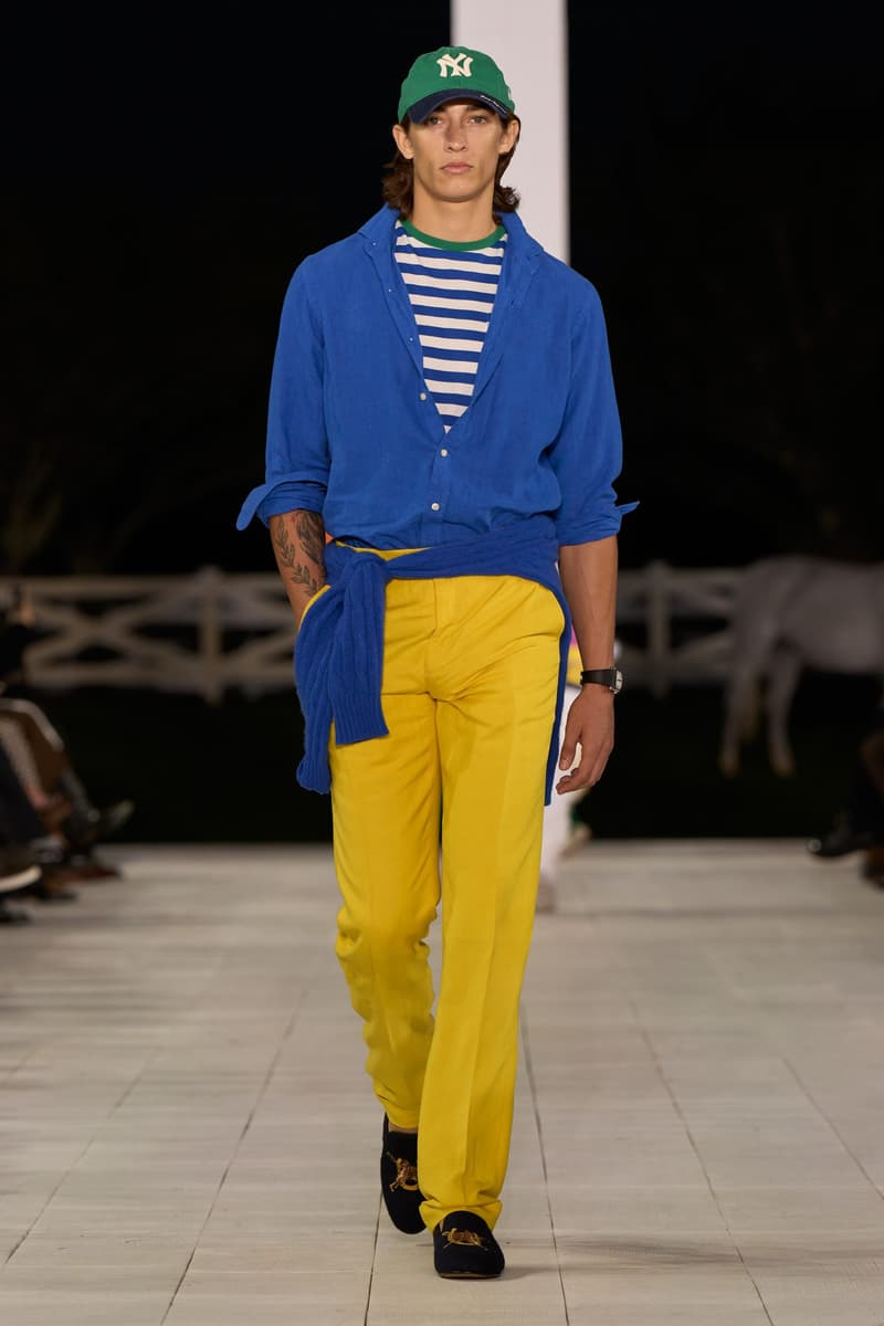Ralph Lauren 2025 spring runway show new york fashion week