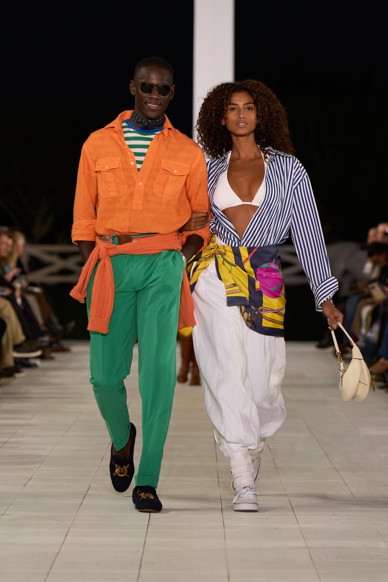 Ralph Lauren 2025 spring runway show new york fashion week 