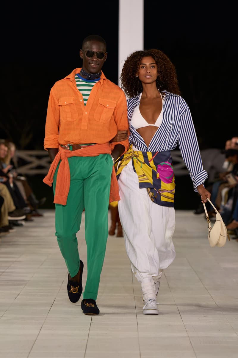 Ralph Lauren 2025 spring runway show new york fashion week