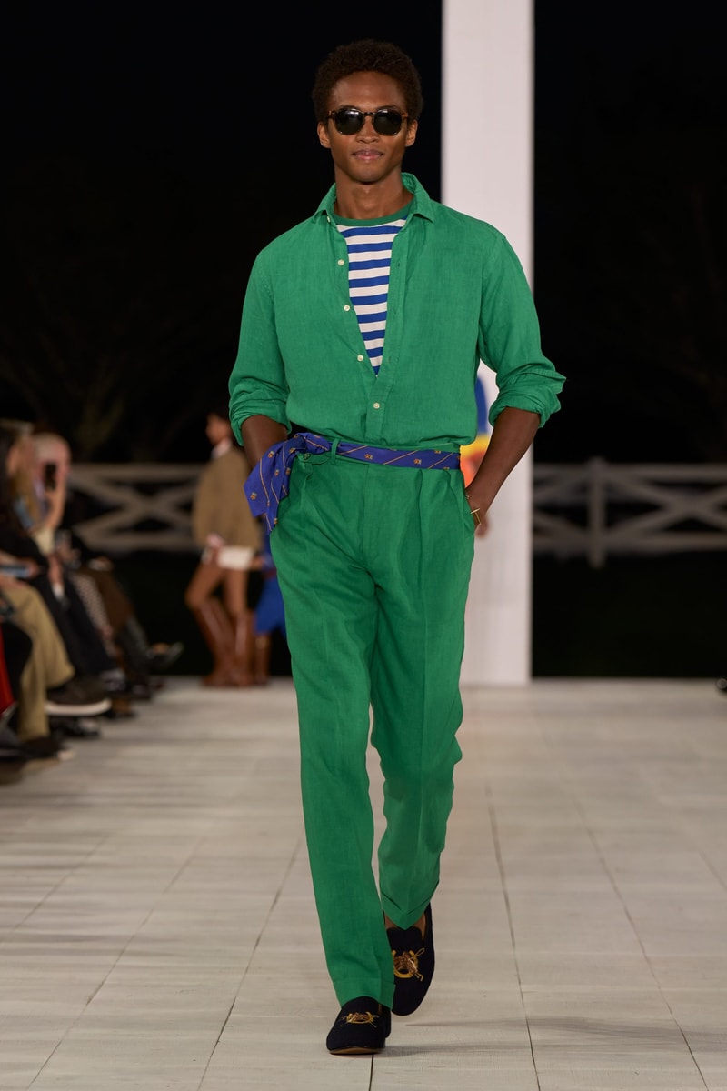 Ralph Lauren 2025 spring runway show new york fashion week 