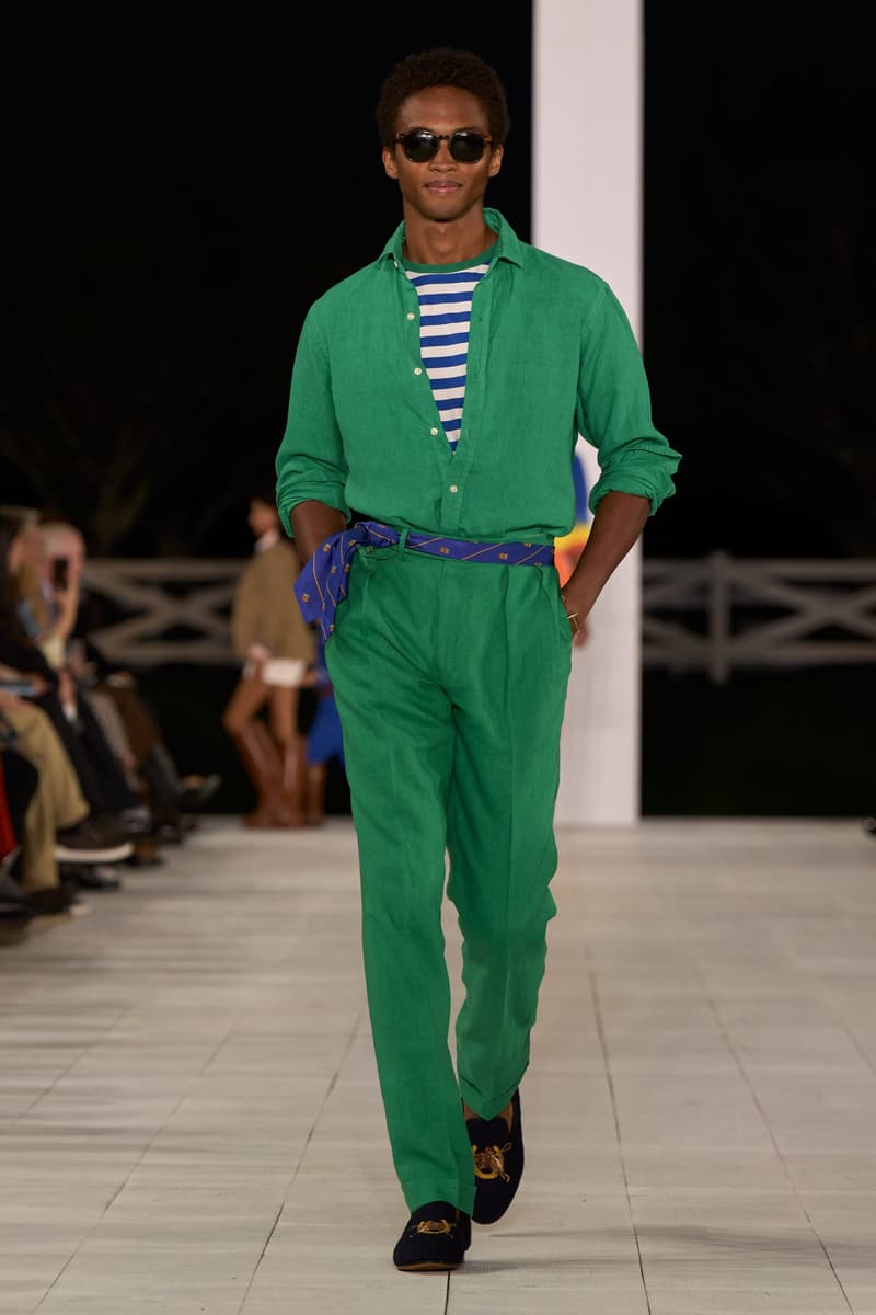 Ralph Lauren 2025 spring runway show new york fashion week
